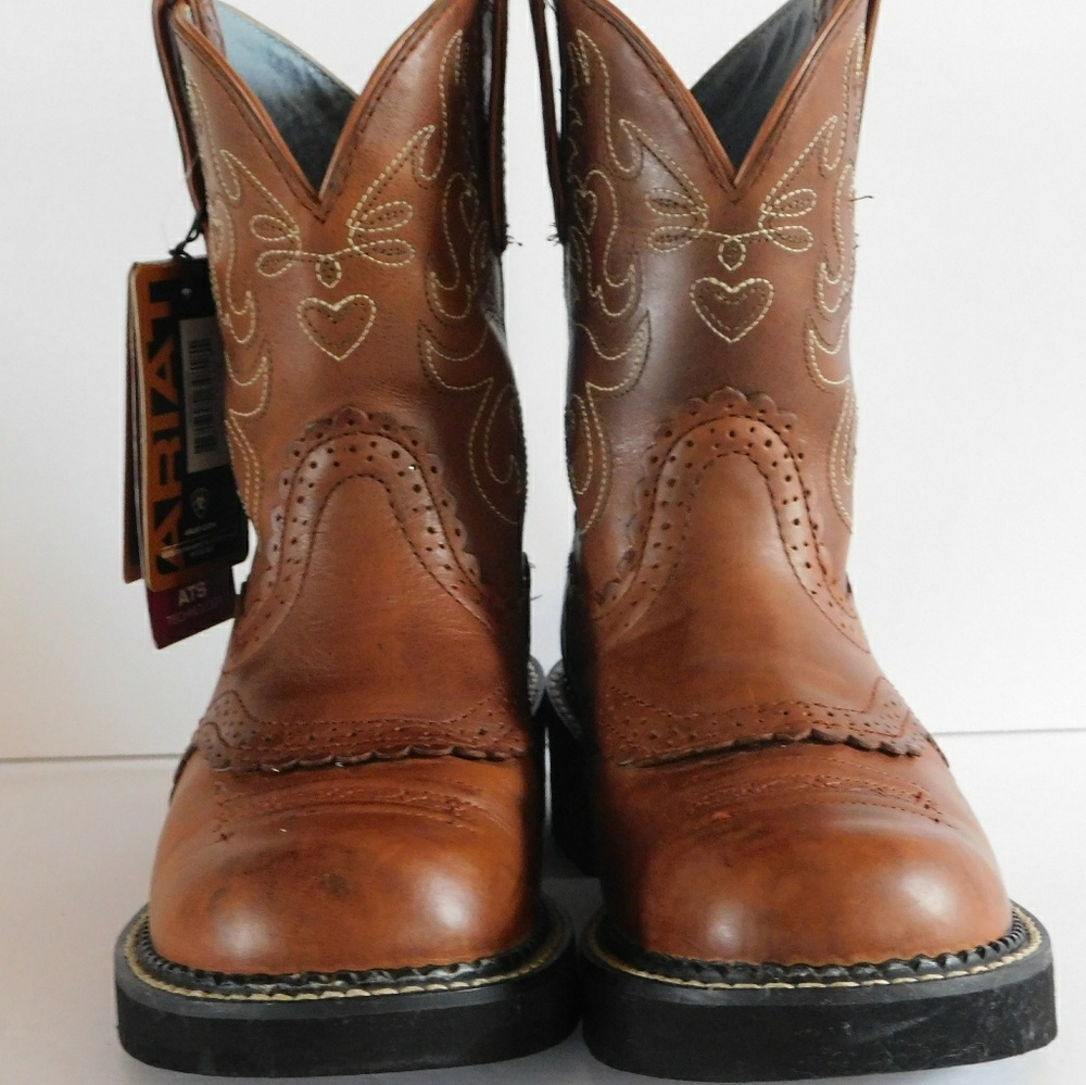 Ariat Fat Baby Leather Cowgirl Boots